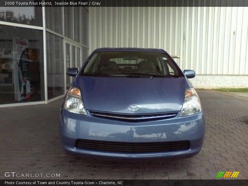 Seaside Blue Pearl / Gray 2008 Toyota Prius Hybrid