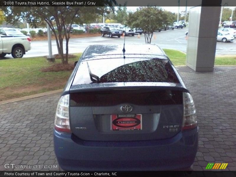 Seaside Blue Pearl / Gray 2008 Toyota Prius Hybrid