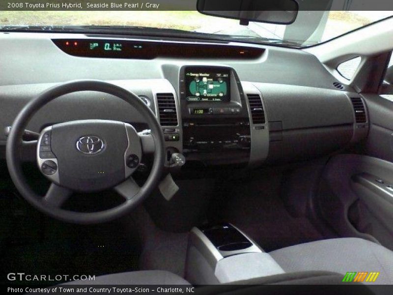 Seaside Blue Pearl / Gray 2008 Toyota Prius Hybrid