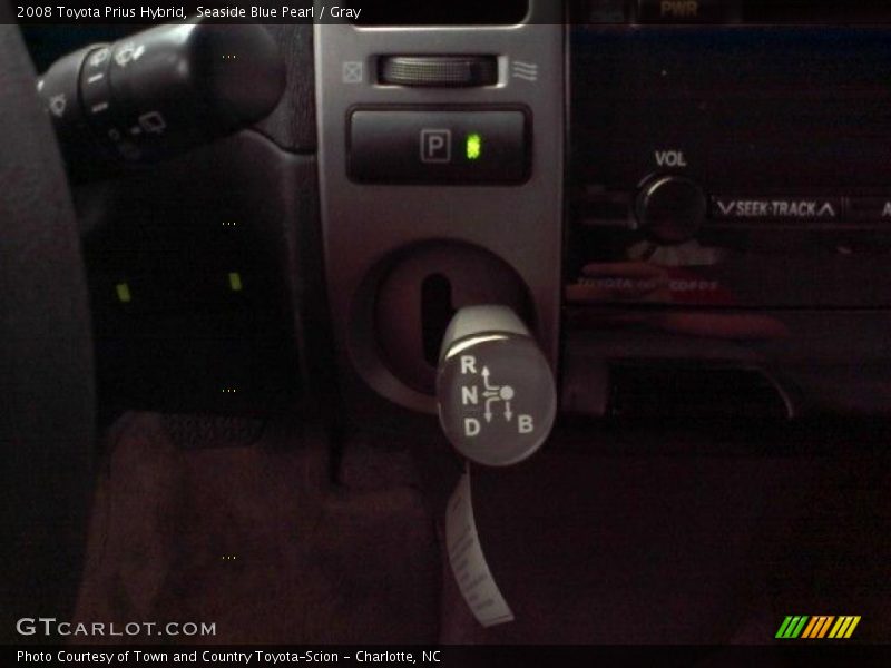 Seaside Blue Pearl / Gray 2008 Toyota Prius Hybrid