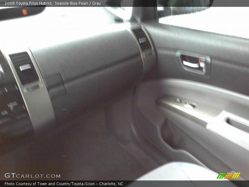 Seaside Blue Pearl / Gray 2008 Toyota Prius Hybrid