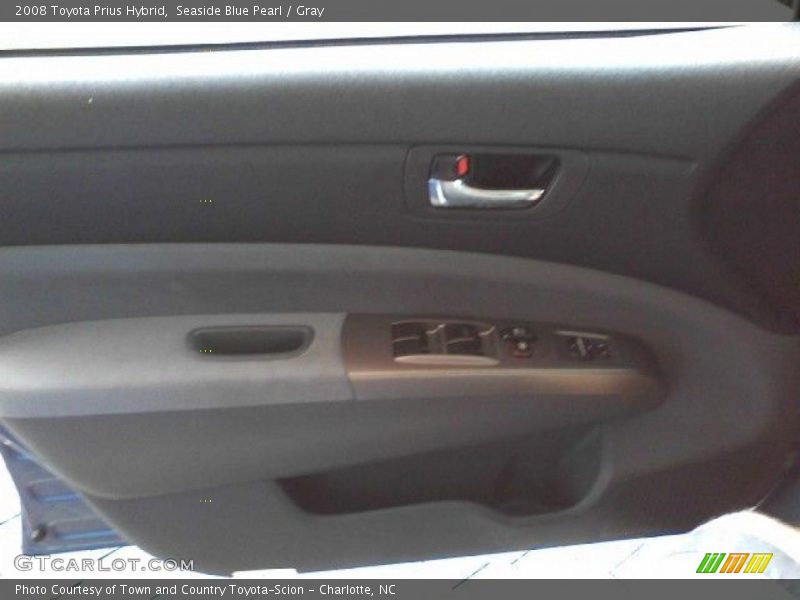 Seaside Blue Pearl / Gray 2008 Toyota Prius Hybrid