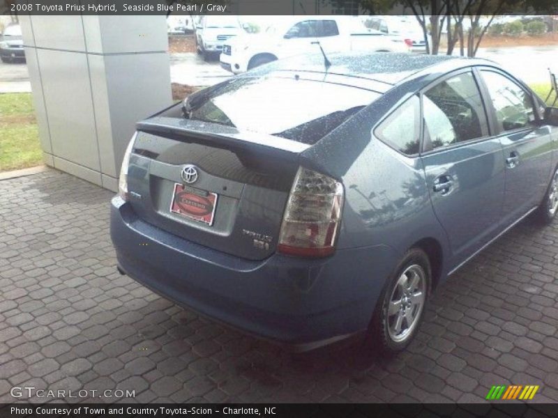 Seaside Blue Pearl / Gray 2008 Toyota Prius Hybrid