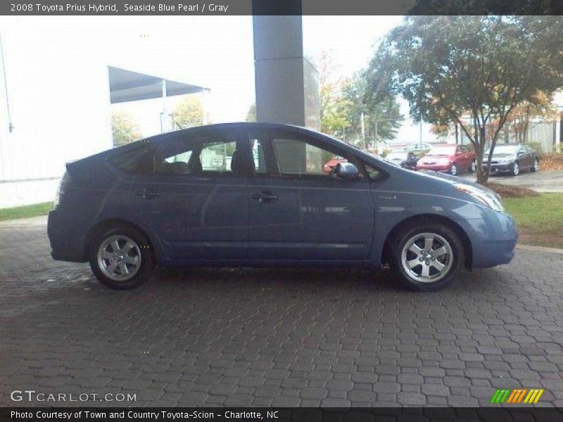 Seaside Blue Pearl / Gray 2008 Toyota Prius Hybrid