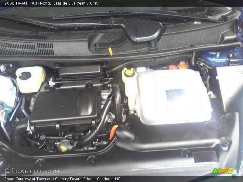 Seaside Blue Pearl / Gray 2008 Toyota Prius Hybrid