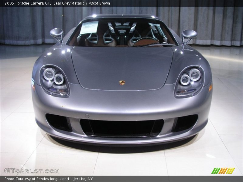 Seal Grey Metallic / Ascot Brown 2005 Porsche Carrera GT