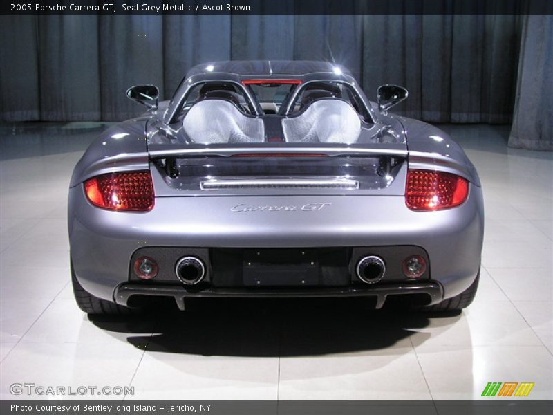 Seal Grey Metallic / Ascot Brown 2005 Porsche Carrera GT