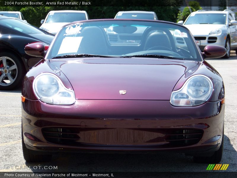 Arena Red Metallic / Black 2004 Porsche Boxster