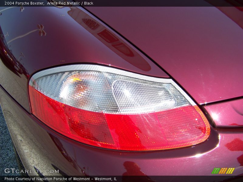 Arena Red Metallic / Black 2004 Porsche Boxster