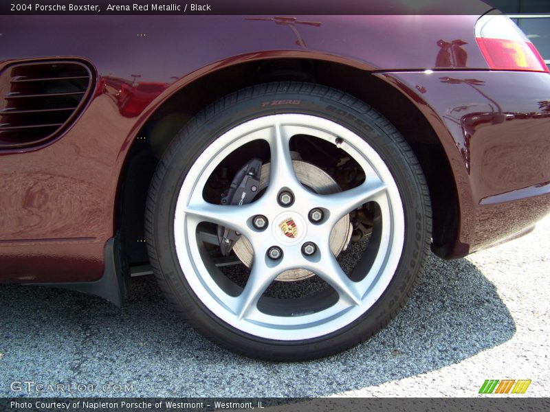 Arena Red Metallic / Black 2004 Porsche Boxster