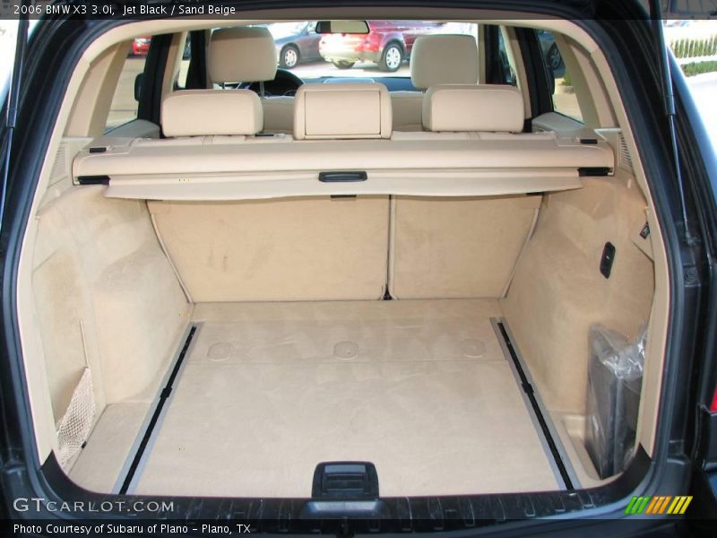 Jet Black / Sand Beige 2006 BMW X3 3.0i