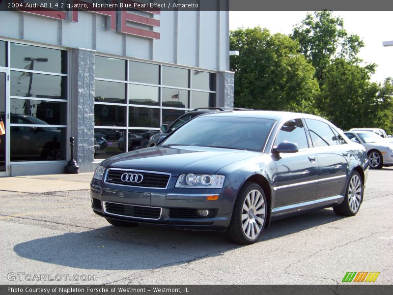 Northern Blue Pearl Effect / Amaretto 2004 Audi A8 L 4.2 quattro