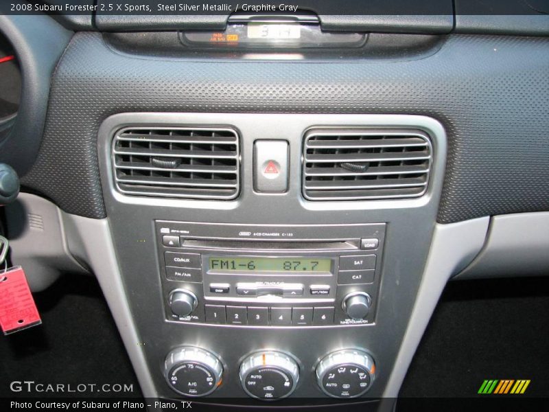 Steel Silver Metallic / Graphite Gray 2008 Subaru Forester 2.5 X Sports