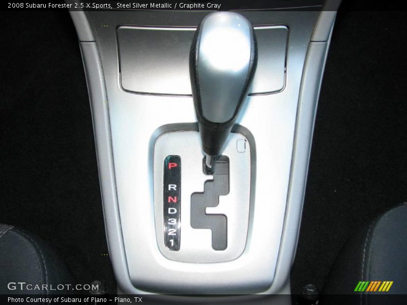 Steel Silver Metallic / Graphite Gray 2008 Subaru Forester 2.5 X Sports