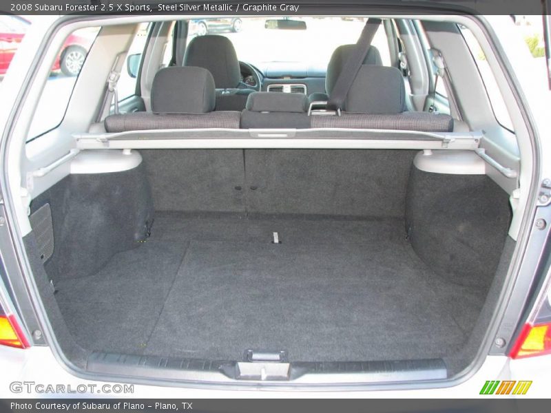 Steel Silver Metallic / Graphite Gray 2008 Subaru Forester 2.5 X Sports