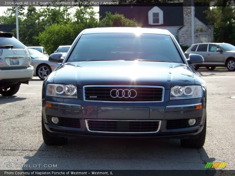 Northern Blue Pearl Effect / Amaretto 2004 Audi A8 L 4.2 quattro