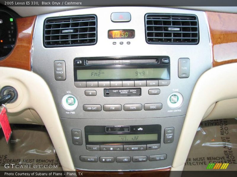 Black Onyx / Cashmere 2005 Lexus ES 330