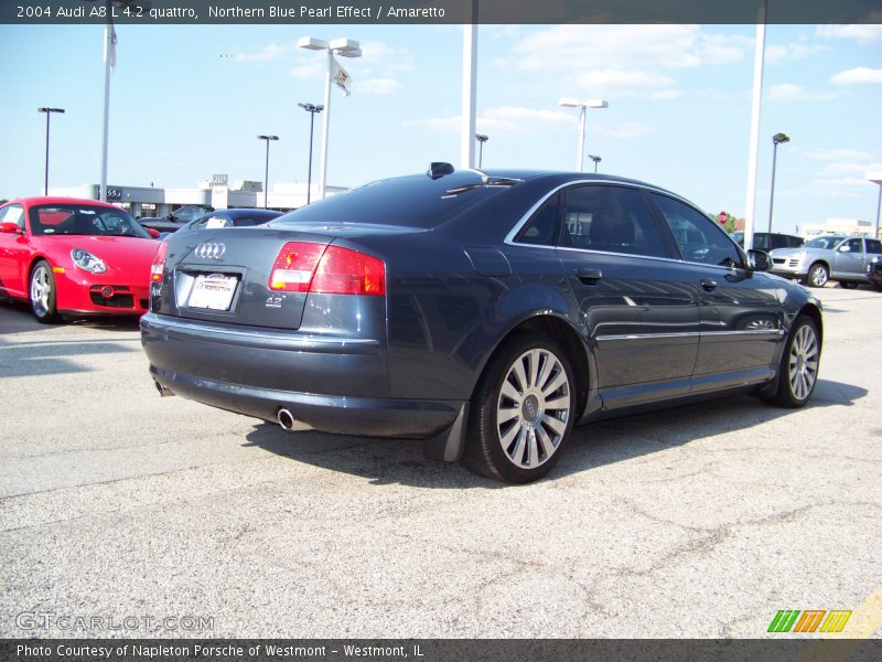 Northern Blue Pearl Effect / Amaretto 2004 Audi A8 L 4.2 quattro
