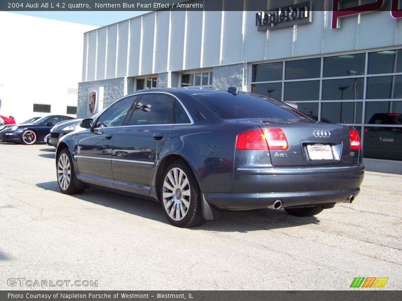 Northern Blue Pearl Effect / Amaretto 2004 Audi A8 L 4.2 quattro