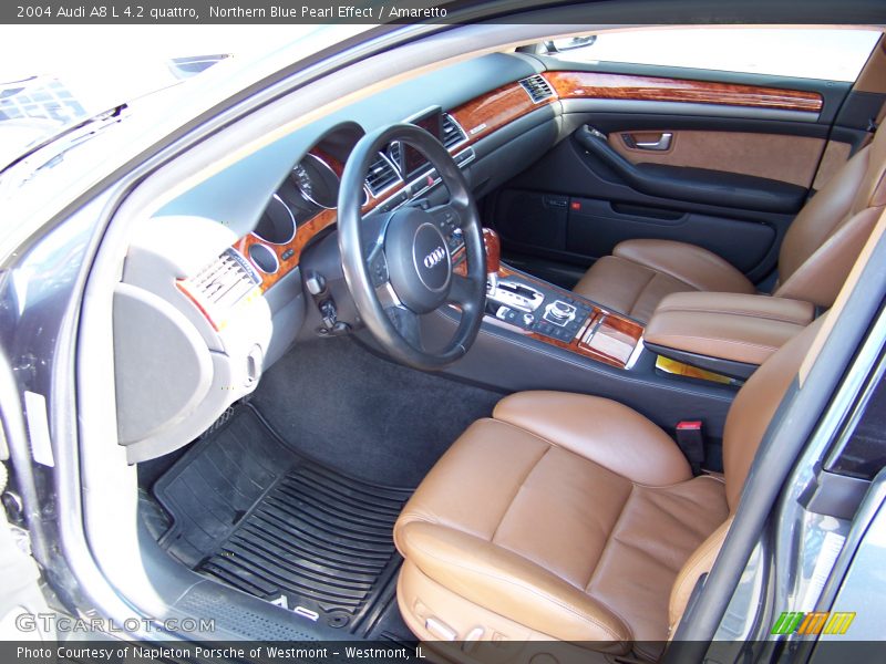 Northern Blue Pearl Effect / Amaretto 2004 Audi A8 L 4.2 quattro
