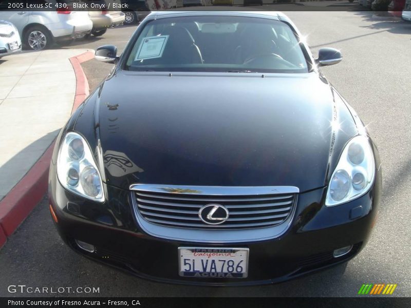Black Onyx / Black 2005 Lexus SC 430