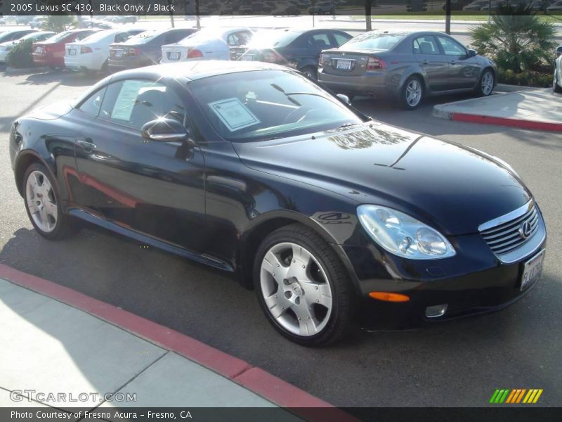 Black Onyx / Black 2005 Lexus SC 430
