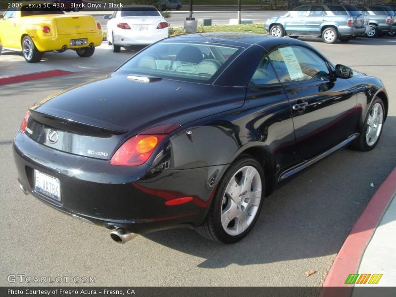 Black Onyx / Black 2005 Lexus SC 430