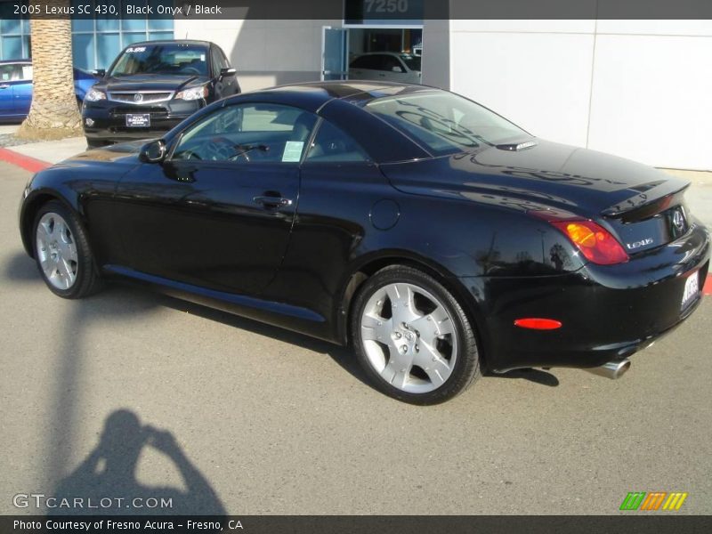 Black Onyx / Black 2005 Lexus SC 430