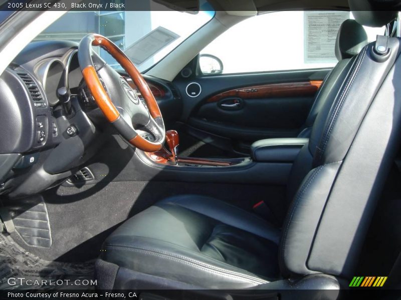 Black Onyx / Black 2005 Lexus SC 430