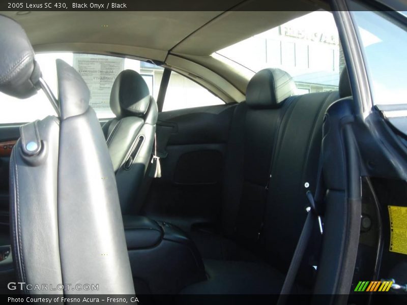 Black Onyx / Black 2005 Lexus SC 430