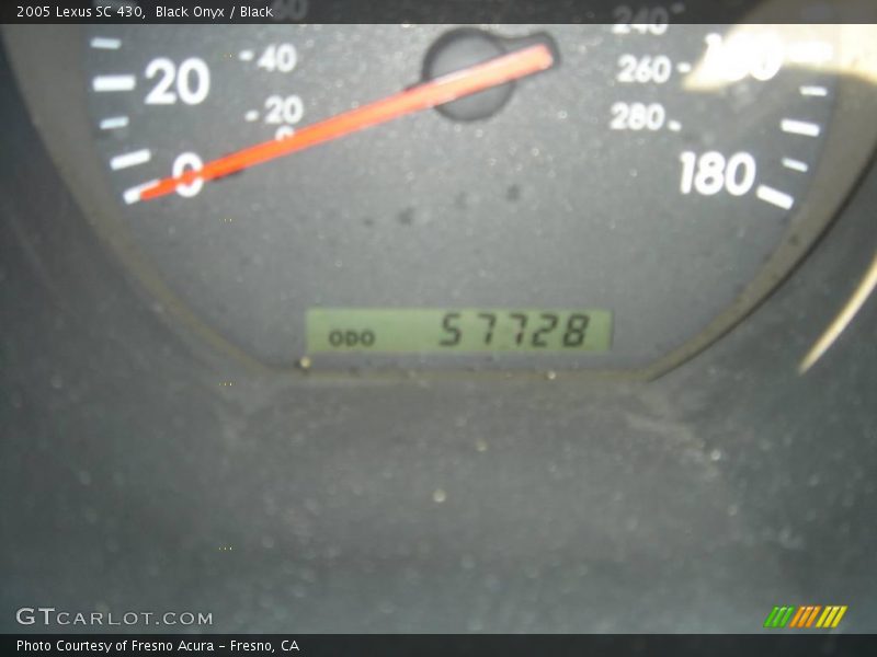 Black Onyx / Black 2005 Lexus SC 430