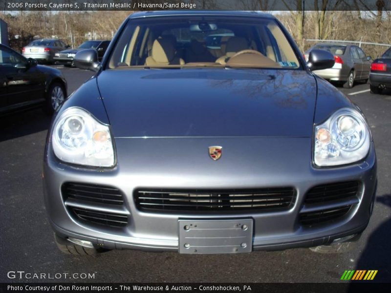 Titanium Metallic / Havanna/Sand Beige 2006 Porsche Cayenne S