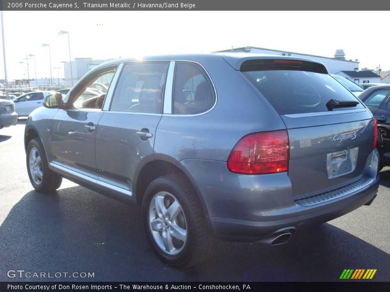 Titanium Metallic / Havanna/Sand Beige 2006 Porsche Cayenne S