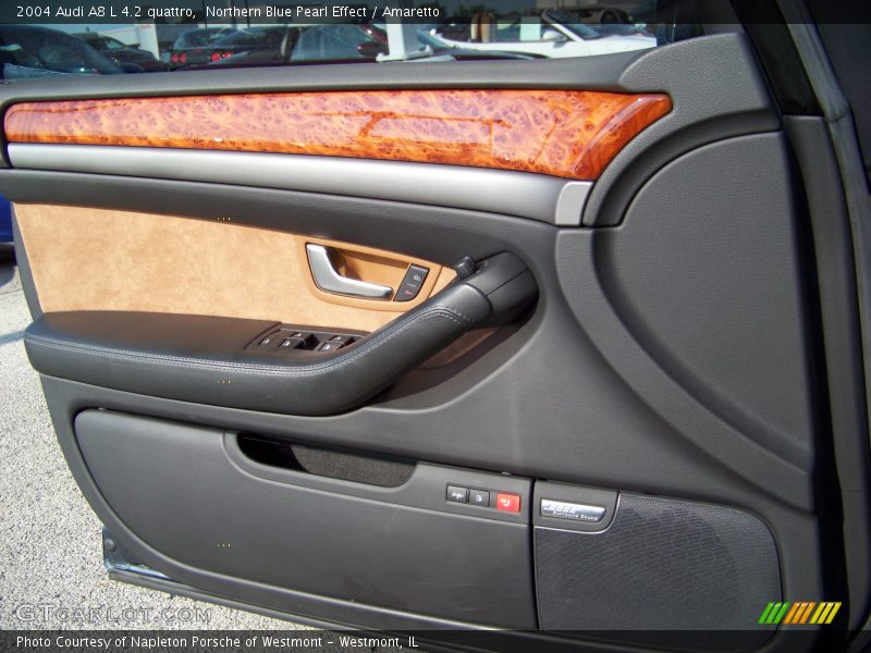 Northern Blue Pearl Effect / Amaretto 2004 Audi A8 L 4.2 quattro