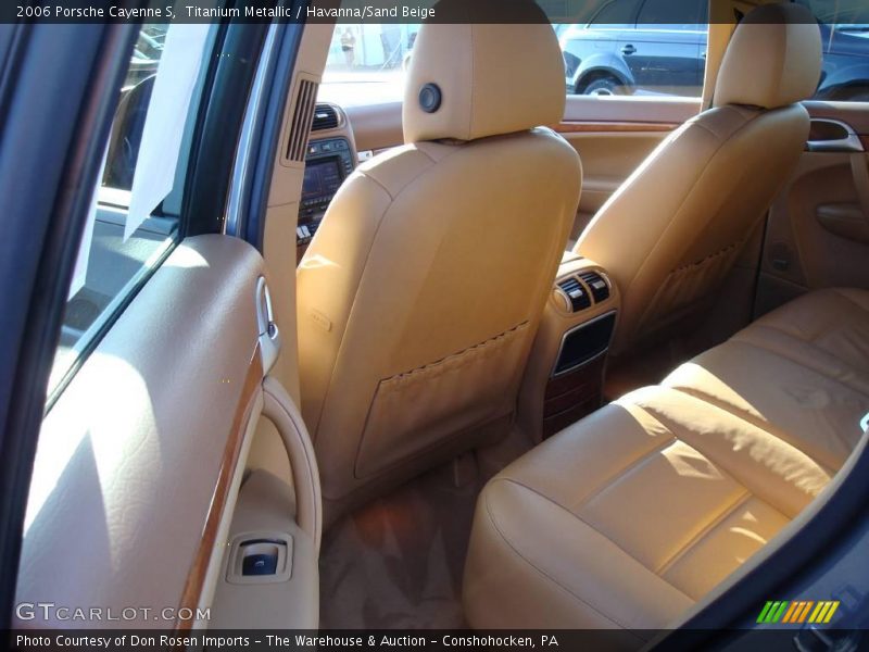 Titanium Metallic / Havanna/Sand Beige 2006 Porsche Cayenne S