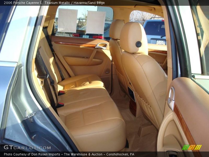 Titanium Metallic / Havanna/Sand Beige 2006 Porsche Cayenne S