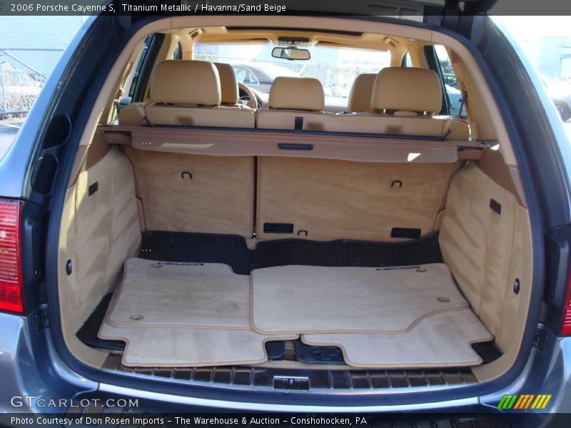 Titanium Metallic / Havanna/Sand Beige 2006 Porsche Cayenne S
