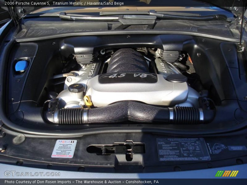 Titanium Metallic / Havanna/Sand Beige 2006 Porsche Cayenne S