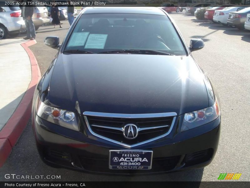 Nighthawk Black Pearl / Ebony 2005 Acura TSX Sedan