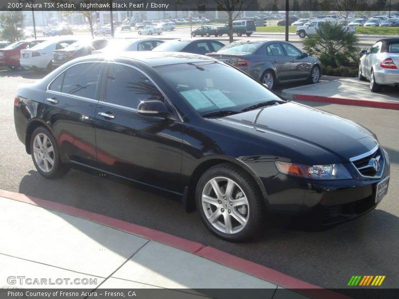 Nighthawk Black Pearl / Ebony 2005 Acura TSX Sedan