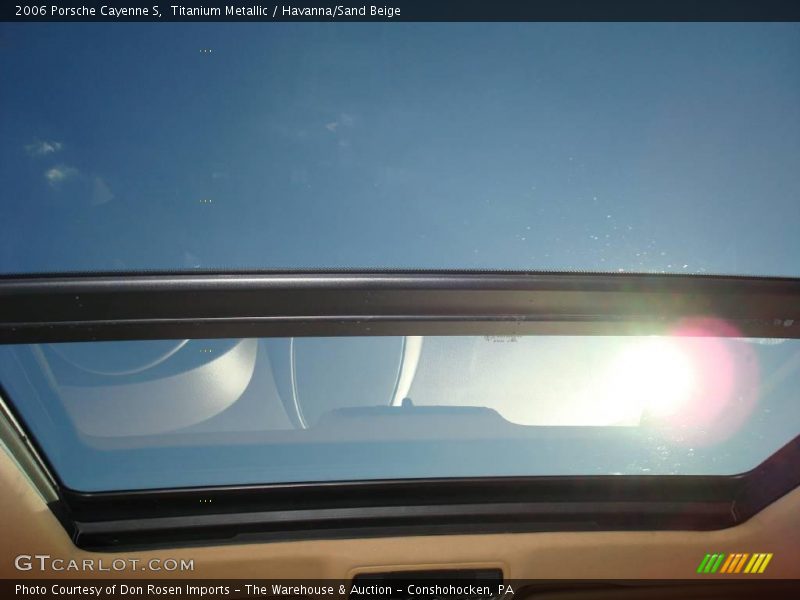 Titanium Metallic / Havanna/Sand Beige 2006 Porsche Cayenne S