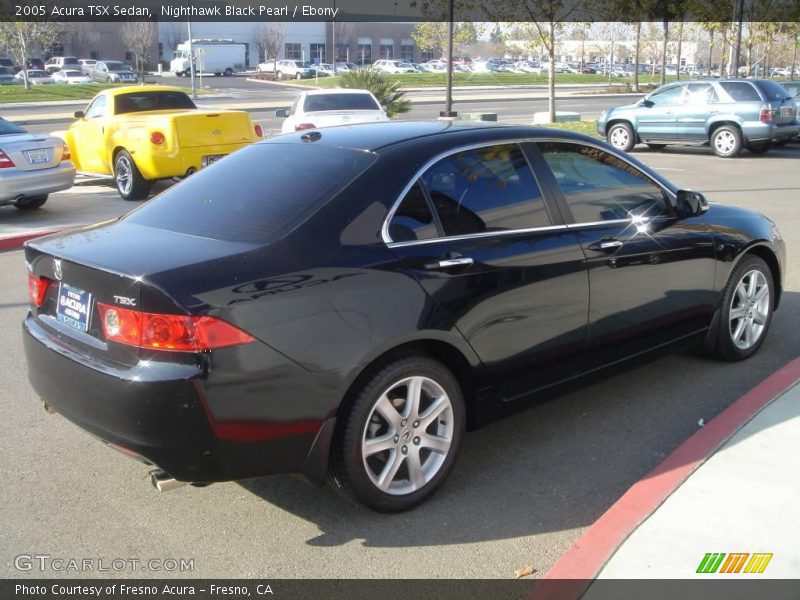 Nighthawk Black Pearl / Ebony 2005 Acura TSX Sedan
