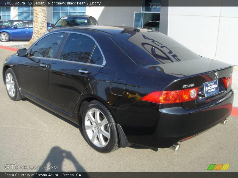 Nighthawk Black Pearl / Ebony 2005 Acura TSX Sedan