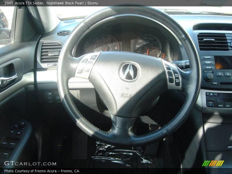 Nighthawk Black Pearl / Ebony 2005 Acura TSX Sedan