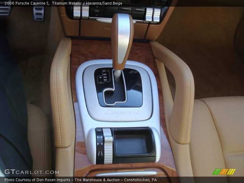 Titanium Metallic / Havanna/Sand Beige 2006 Porsche Cayenne S