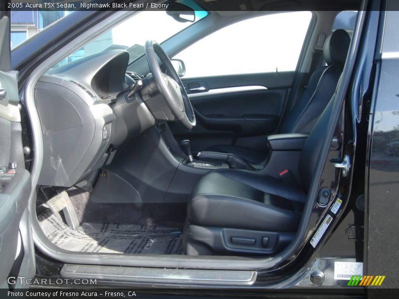 Nighthawk Black Pearl / Ebony 2005 Acura TSX Sedan