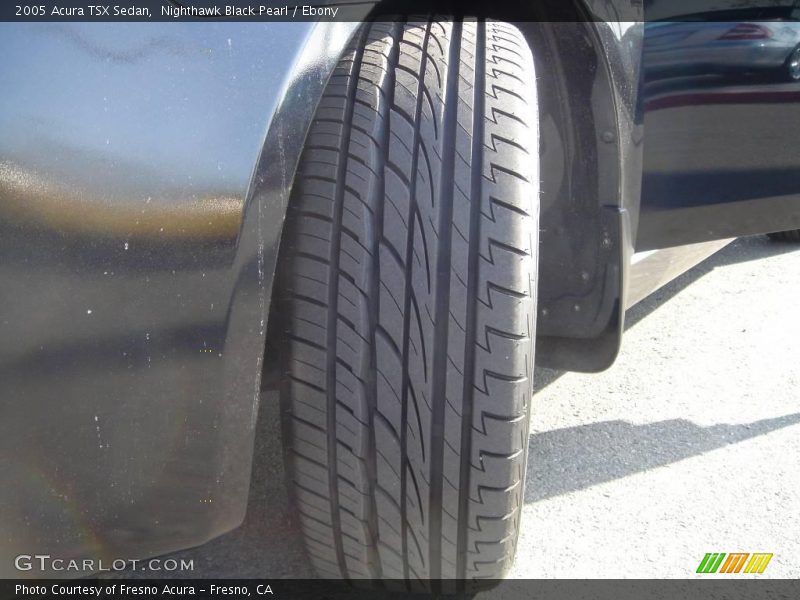 Nighthawk Black Pearl / Ebony 2005 Acura TSX Sedan