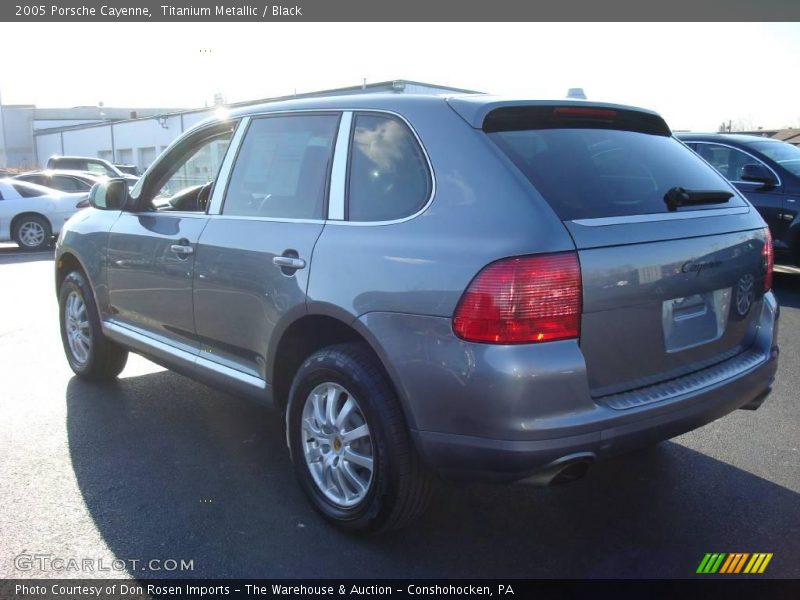 Titanium Metallic / Black 2005 Porsche Cayenne