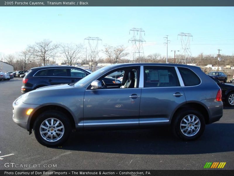 Titanium Metallic / Black 2005 Porsche Cayenne