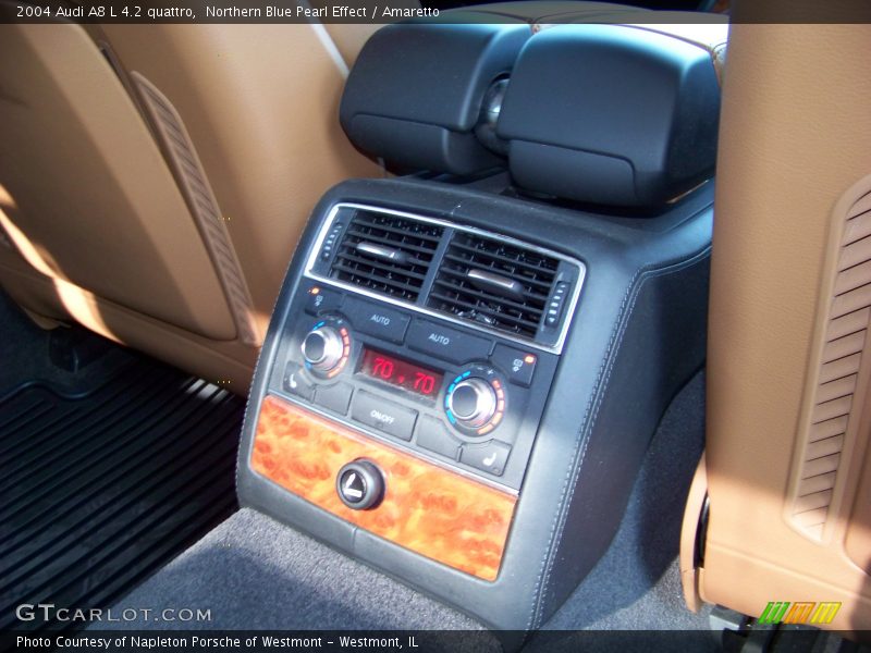 Northern Blue Pearl Effect / Amaretto 2004 Audi A8 L 4.2 quattro